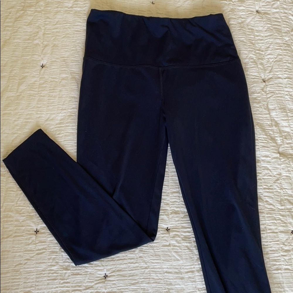 VOGO Athletica Size L Navy Blue Leggings